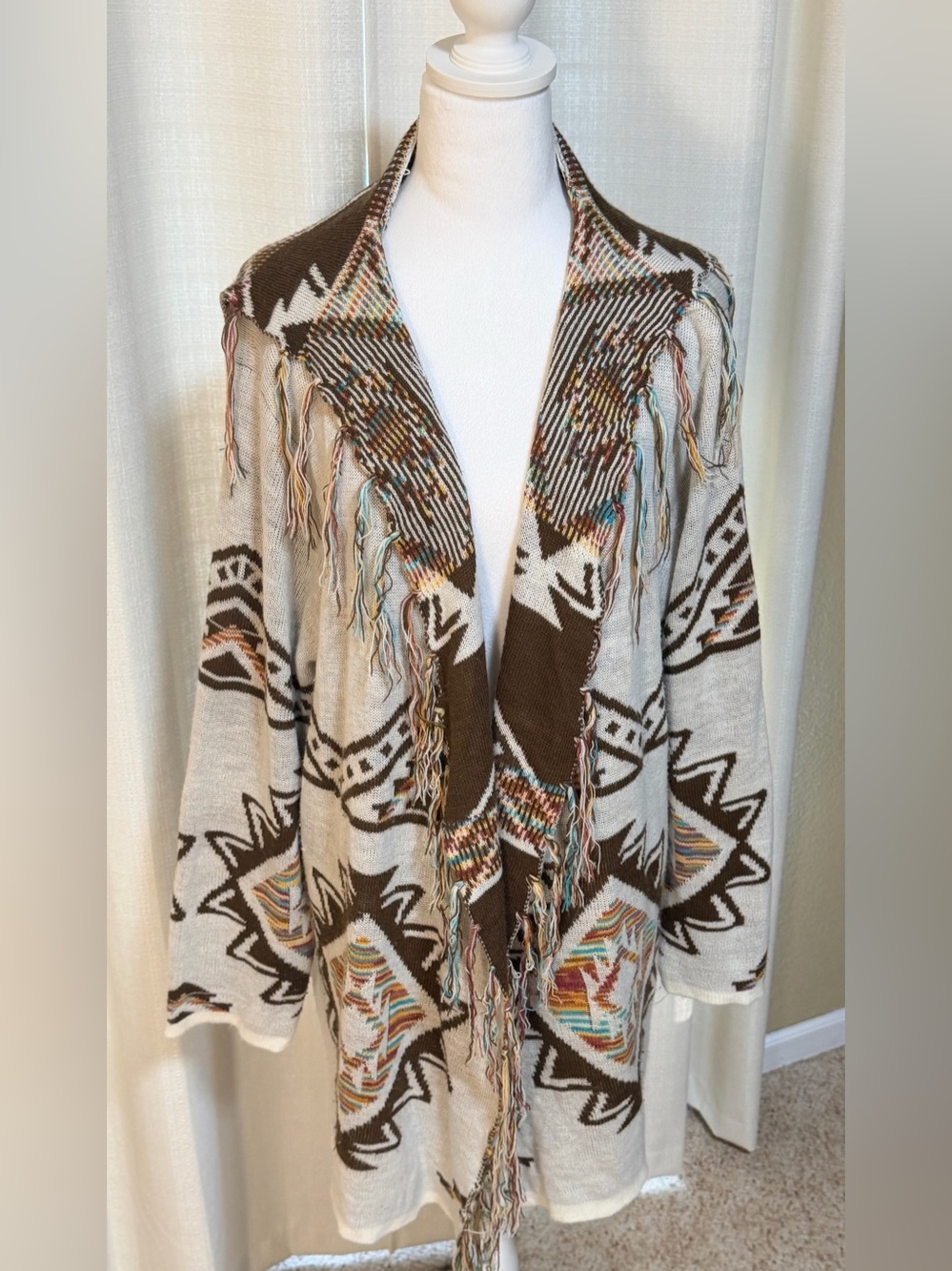 Back In The Saddle Ladies Western Open Fringe Jacket Size 2X